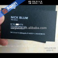 Letterpress printed paper luxury online order business cards printer